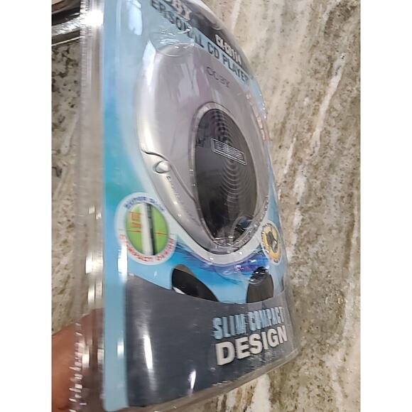 COBY CX-CD114 Personal CD Player Slim Compact Design w/ Headphones NEW SEALED - Picture 8 of 14